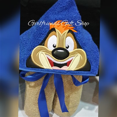 Timon Lion King Hooded Towel