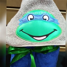 Leonardo Teenage Mutant Ninja Turtle Hooded Towel