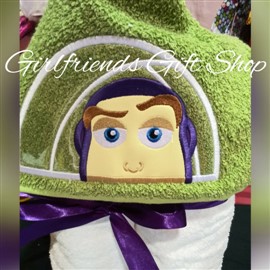 Buzz Lightyear Hooded Towel