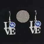 Love- University of Kentucky Earrings