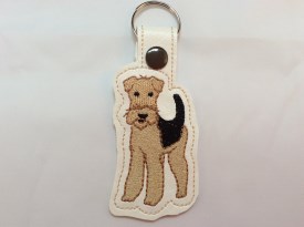 Airedale Key Chain (Style #3)